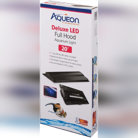 AQUEON Led Full Hood 20" Black - Picture 3 of 8